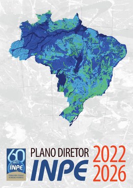 Capa do Plano Diretor do INPE, 2022 a 2026